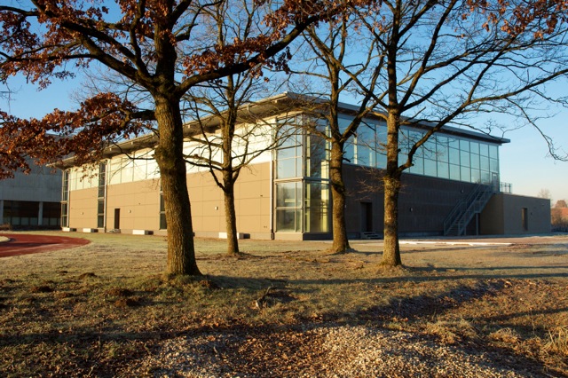 Sporthalle Hersbruck Außenansicht