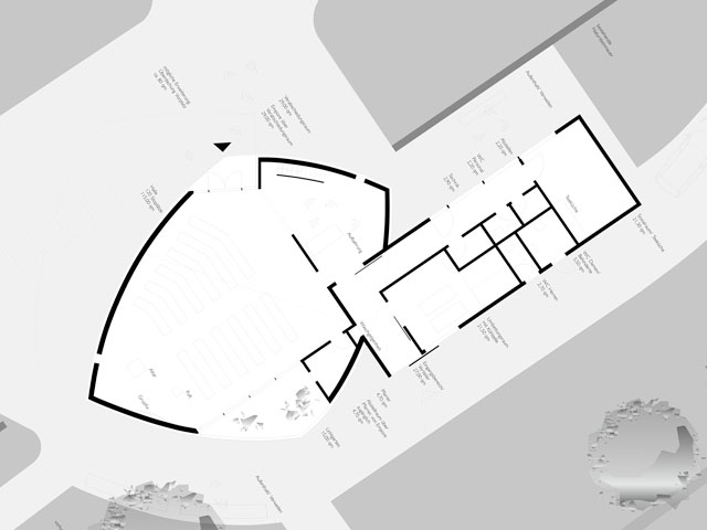 Entwurf Aussegnungshalle in Katzwang